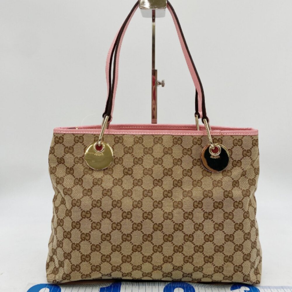 Gucci Monogram Medium Eclipse Tote Pink - image 1